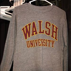 WALSH UNIVERSITY long-sleeve